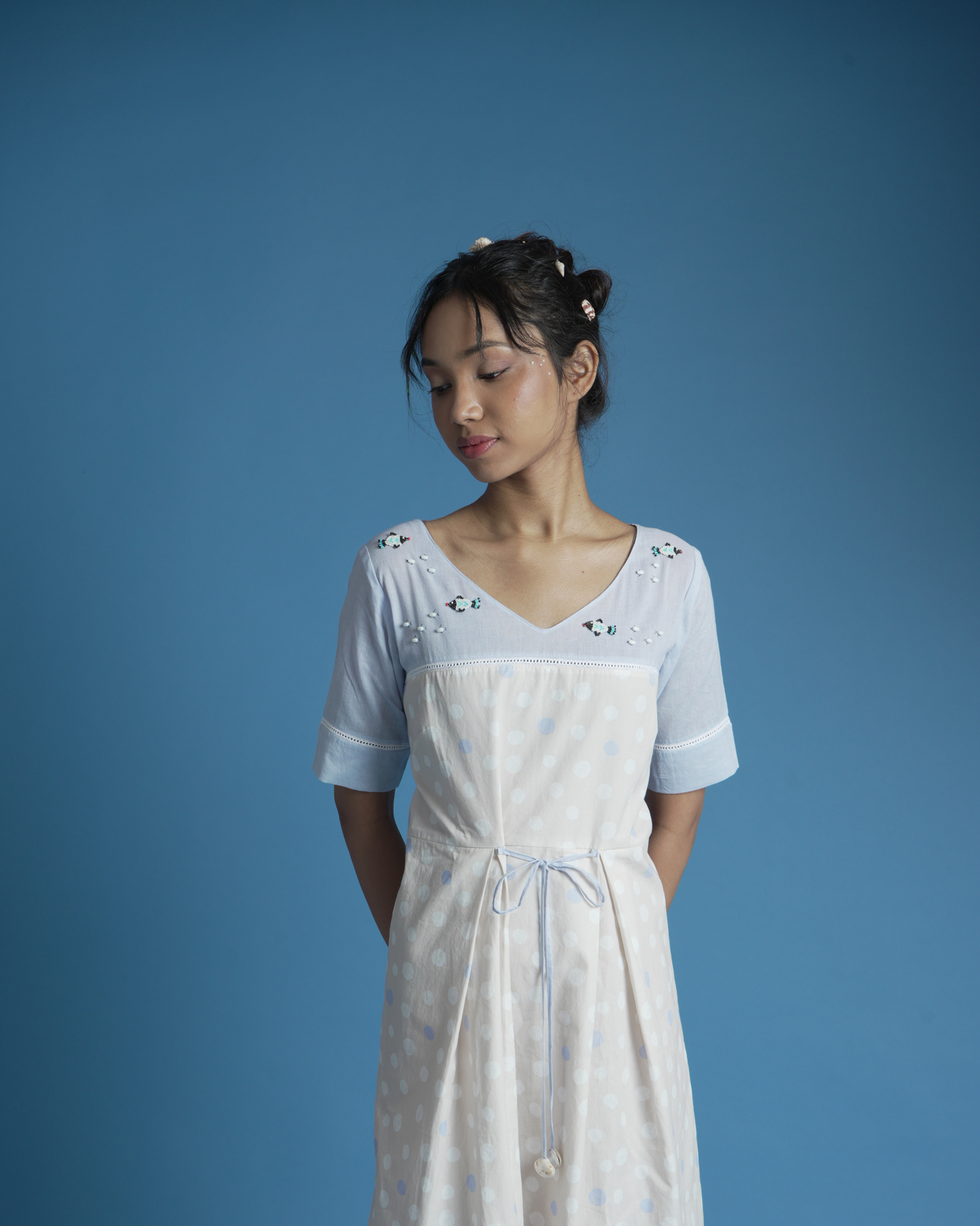 Orca Polka Dress