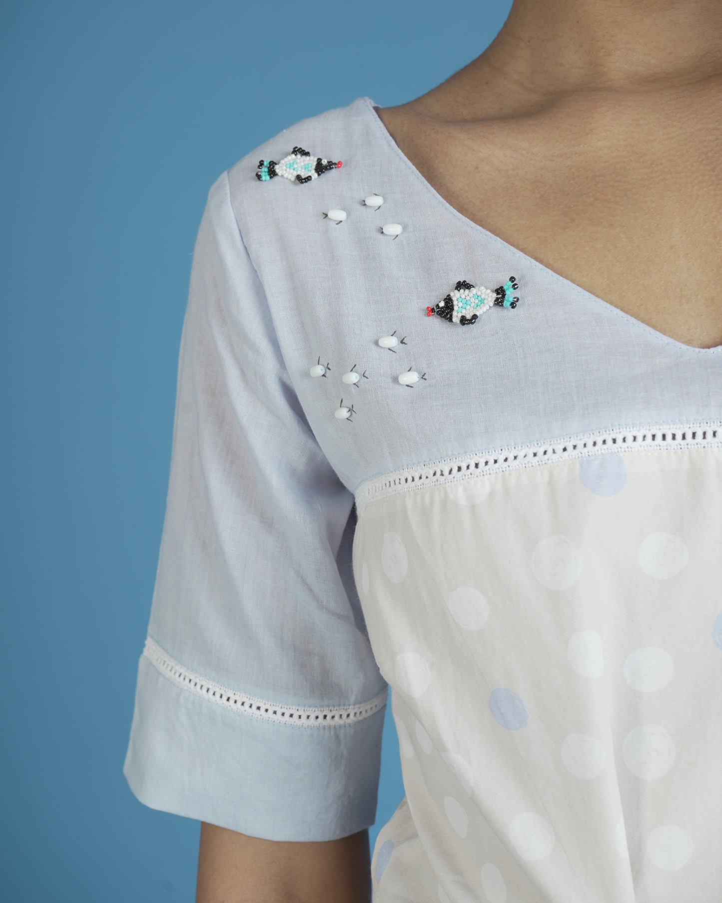 Orca Polka Dress