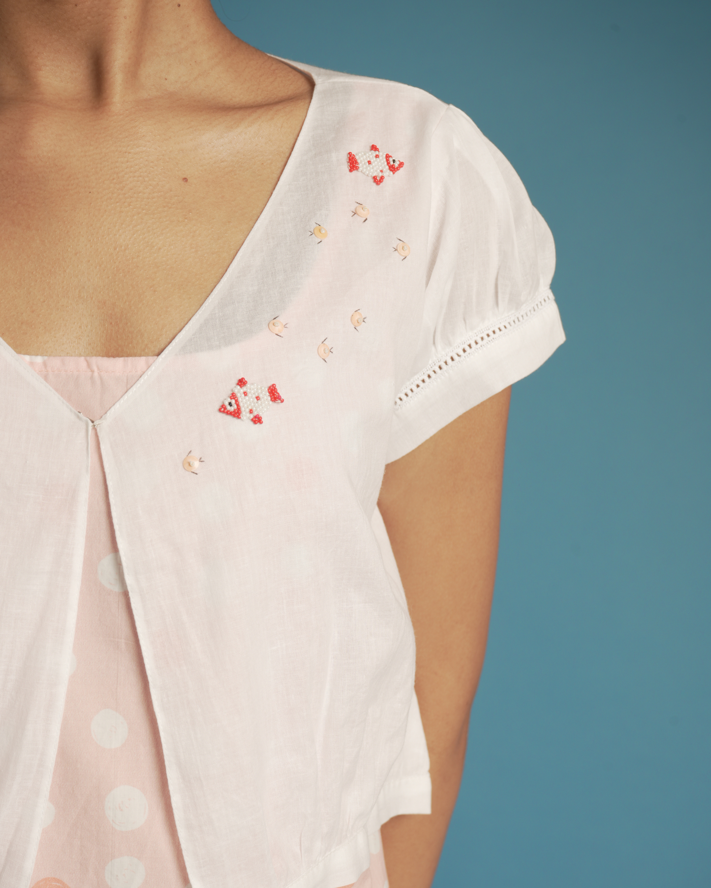 Goldfish Jacket Dress Set